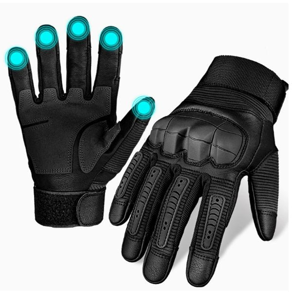 Tactical Touchscreen Gloves Heavy Duty Work Gloves Outdoor Utility AZ005 - with Large | Sold by Uncle Wiener's Wholesale