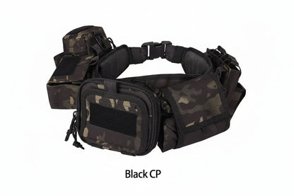 Tactical Utility Gear Pouch – Heavy - Duty Military Storage Bag Black Camo L1810 - with | Sold by Uncle Wiener's Wholesale