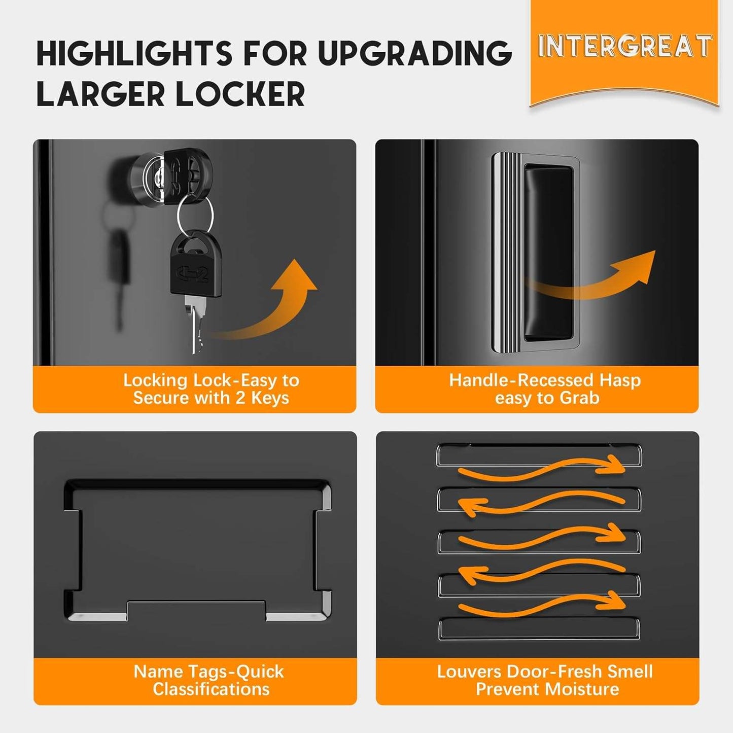 Tall Steel Storage Locker 15″ × 16.9″ × 72″ Black Garage Cabinet YCDM287 - with | Sold by Uncle Wiener's Wholesale