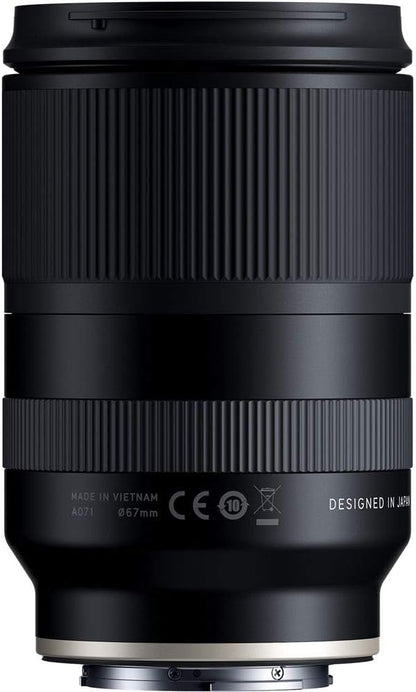 Tamron 28 - 200 F/2.8 - 5.6 Di III RXD for Sony Mirrorless Full Frame/APS - C E - Mount, Model Number: AFA071S700, Black - with Sony FE Mount | Sold by Uncle Wiener's Wholesale