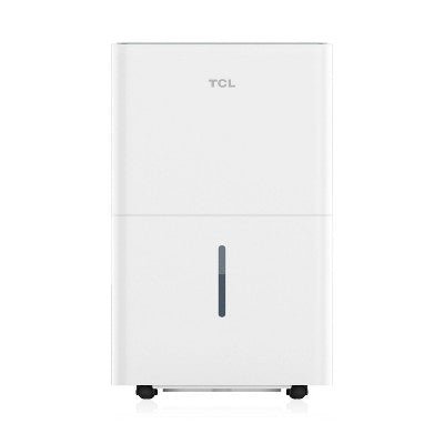 TCL 4500sqft Smart Dehumidifier Energy Star Most Efficient 2024 50 Pints Per Day (H50D44W) - with Dimensions (Overall): 24 Inches (H) x 15.4 Inches (W) x 10.6 Inches (D) | Sold by Uncle Wiener's Wholesale