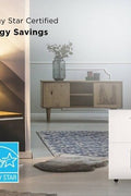 TCL 4500sqft Smart Dehumidifier Energy Star Most Efficient 2024 50 Pints Per Day (H50D44W) - with <B>Dimensions (Overall):</B> 24 Inches (H) x 15.4 Inches (W) x 10.6 Inches (D) | Sold by Uncle Wiener's Wholesale