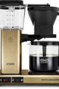 Technivorm Moccamaster 53936 KBGV 10 - Cup Coffee Maker Brushed Brass, 40 ounce, 1.25l - with | Sold by Uncle Wiener's Wholesale