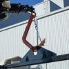 Tele - Boom Lifting J Hook – Heavy - Duty Crane & Material Handling Attachment | Model 8207071 - Skid Steer Attachment with | Sold by Uncle Wiener's Wholesale
