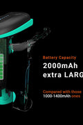 Tera Barcode Scanner 1D Wireless with Battery Level Indicator Versatile 2 - in - 1 (2.4Ghz Wireless+USB 2.0 Wired) 328 Feet Transmission Distance Rechargeable Barcode Reader USB Handheld Bar Code Scanner - with | Sold by Uncle Wiener's Wholesale