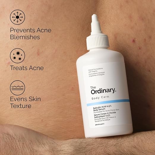 The Ordinary Salicylic Acid 0.5% Body Serum – 240ml Exfoliating Body Acne Treatment for Blemish-Prone Skin, Clogged Pores & Uneven Skin Texture, Fragrance-Free - Home products with | Sold by Uncle Wiener's Wholesale