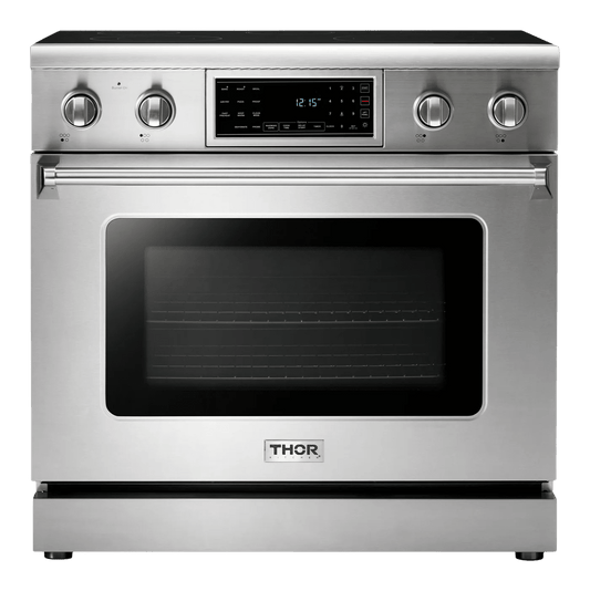 Thor Electric Range Stainless Steel Kitchen Stove with Oven, Premium Home & Commercial Cooking Appliance - with Thor Electric Range Kitchen Stove TRE3001 | Sold by Uncle Wiener's Wholesale