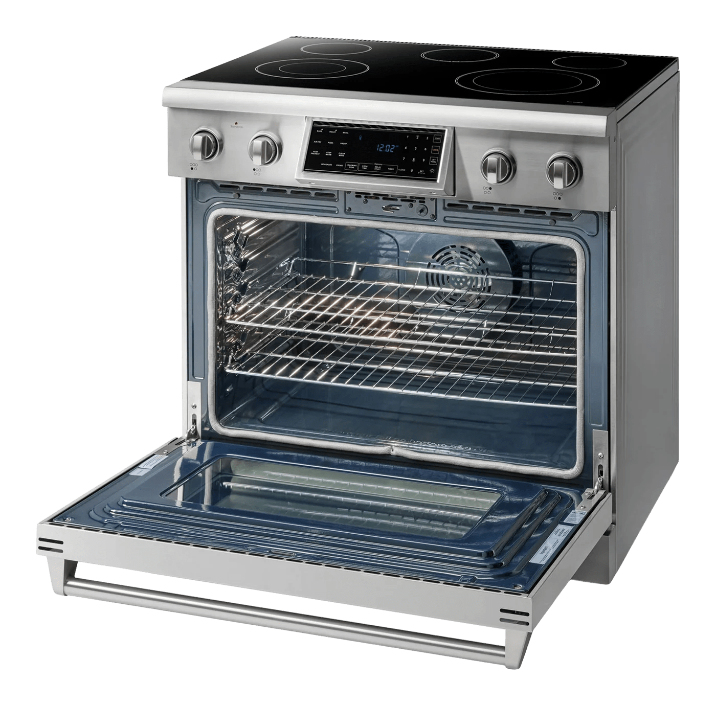 Thor Electric Range Stainless Steel Kitchen Stove with Oven, Premium Home & Commercial Cooking Appliance - with Thor Electric Range Kitchen Stove TRE3001 | Sold by Uncle Wiener's Wholesale