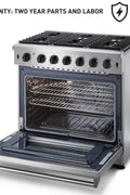 Thor Kitchen Gas Ranges – Professional Cooking for Home & Commercial Use - Gas Ranges / Kitchen Cooking Appliances / Professional Kitchen Equipment with 36" | Sold by Uncle Wiener's Wholesale