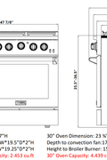 Thor Kitchen Gas Ranges – Professional Cooking for Home & Commercial Use - Gas Ranges / Kitchen Cooking Appliances / Professional Kitchen Equipment with 36" | Sold by Uncle Wiener's Wholesale