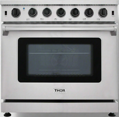 Thor convection gas oven with high-BTU burners and control panel

