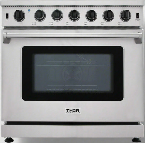 Thor convection gas oven with high-BTU burners and control panel

