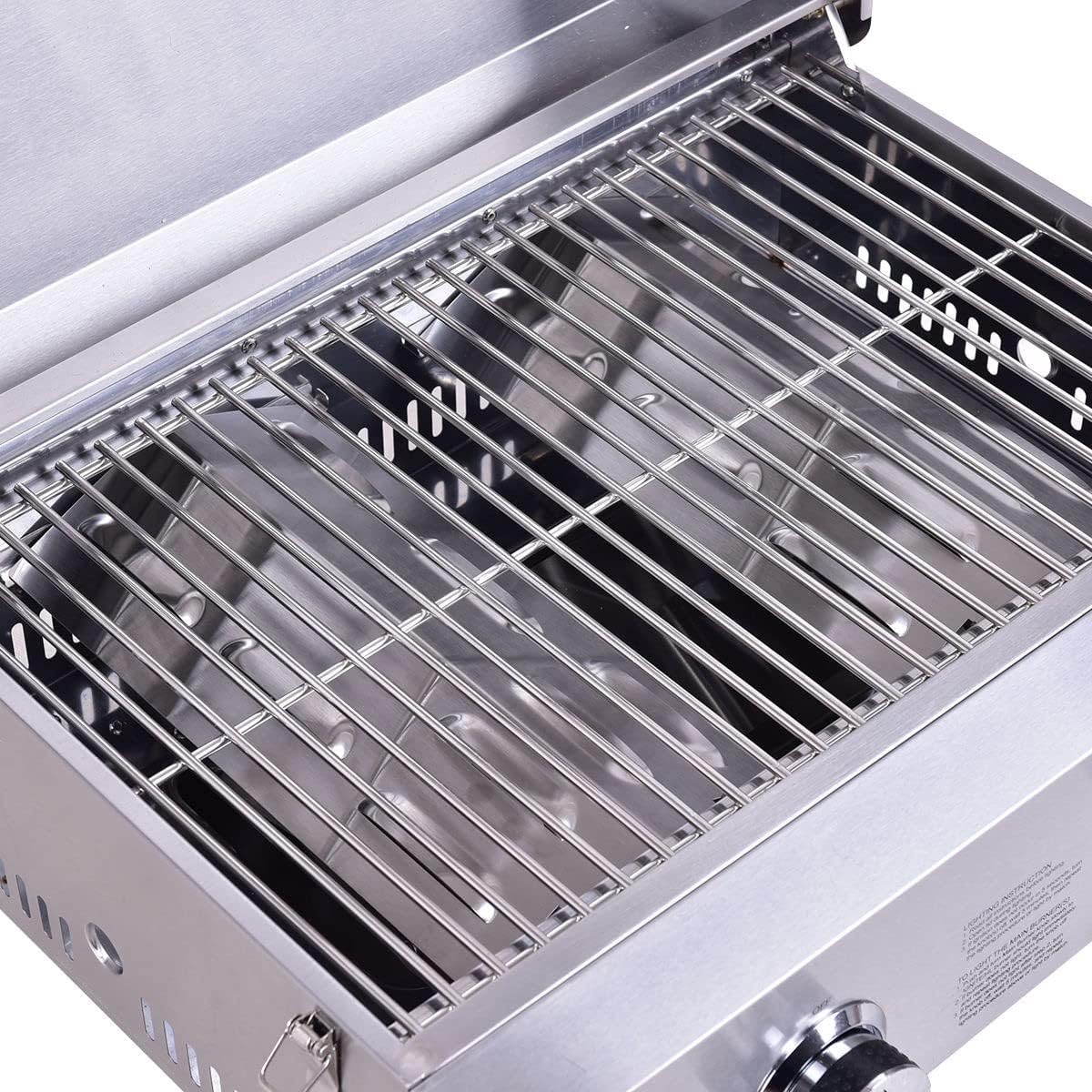 Thor Portable Stainless Steel BBQ Grill – Compact Outdoor Propane Barbecue | Model HGG2012U - Furniture with | Sold by Uncle Wiener's Wholesale