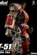 threezero Fallout T - 51 Nuka Cola Power Armor 1:6 Scale Action Figure - with | Sold by Uncle Wiener's Wholesale