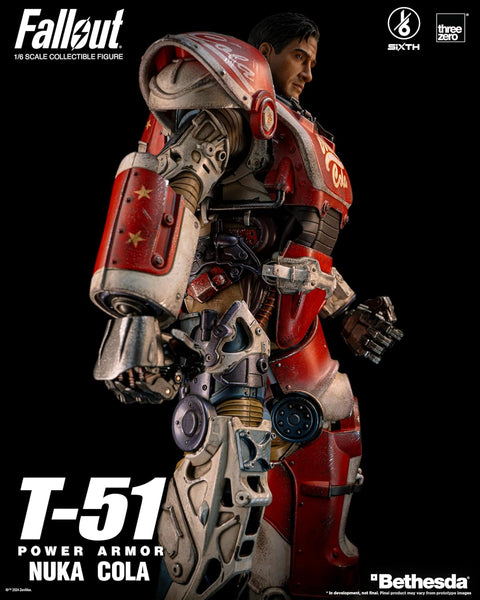 threezero Fallout T - 51 Nuka Cola Power Armor 1:6 Scale Action Figure - with | Sold by Uncle Wiener's Wholesale