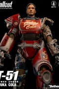 threezero Fallout T - 51 Nuka Cola Power Armor 1:6 Scale Action Figure - with | Sold by Uncle Wiener's Wholesale