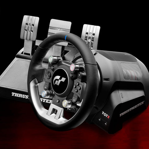 Thrustmaster T - GT II Force Feedback Racing Wheel (compatible w/ PS5, PS5 Pro, PS4 & PC) - with | Sold by Uncle Wiener's Wholesale