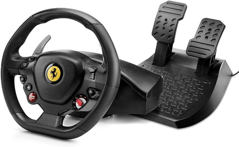 Thrustmaster T80 Ferrari 488 GTB Edition Racing Wheel (compatible w/ PS5, PS5 Pro, PS4 & PC) - with | Sold by Uncle Wiener's Wholesale