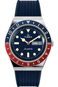 Timex TW2V32100 Men's Q Quartz Blue Dial Rubber Strap Watch - with Other | Sold by Uncle Wiener's Wholesale