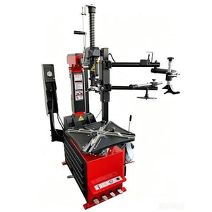 Tire Changer Machine with 110V Servo Motor, Pneumatic Bead Breaker, 10"–24" Wheel Range & 2500 kg Shovel Force FT600