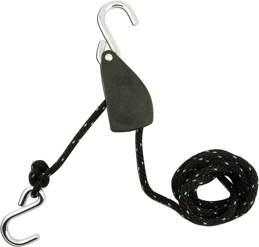 Tite Rope 66" Lashing Rope – 250 lb Adjustable Tie - Down with Hooks – 418543 - with | Sold by Uncle Wiener's Wholesale