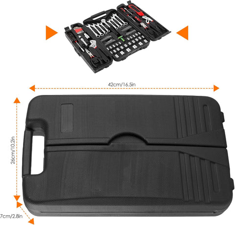 TLGREEN Daily Household Multi - Purpose Toolbox Set, 95 Pieces of Manual Maintenance, Home Decoration Set with Storage Box, Suitable for Maintenance, Repair, DIY - with | Sold by Uncle Wiener's Wholesale