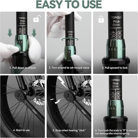 Torque Wrench Set 1/4 Inch 3/8 Inch 1/2 Inch Drive 72 Tooth Dual Scale with Case CTW91420 - with | Sold by Uncle Wiener's Wholesale