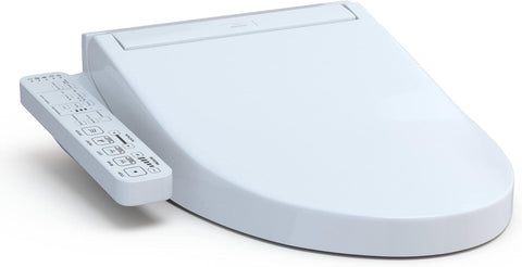 TOTO SW307401 WASHLET C2 Electronic Bidet Toilet Seat with PREMIST and EWATER+ Wand Cleaning, Elongated, Cotton White - with Elongated | Sold by Uncle Wiener's Wholesale