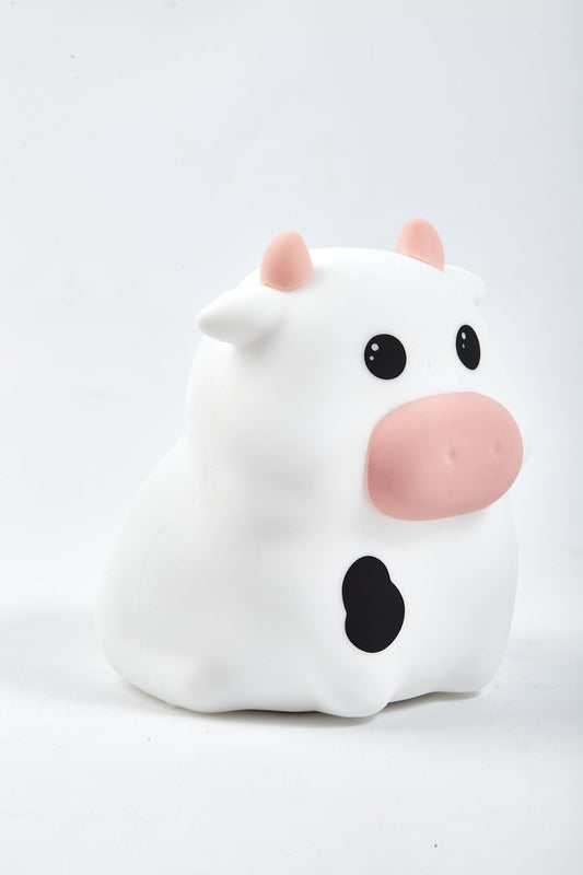 Touch LED Animal Night Light USB Rechargeable RGB Soft Silicone Lamp 3 Sizes ARCTL - with Cow Style | Sold by Uncle Wiener's Wholesale