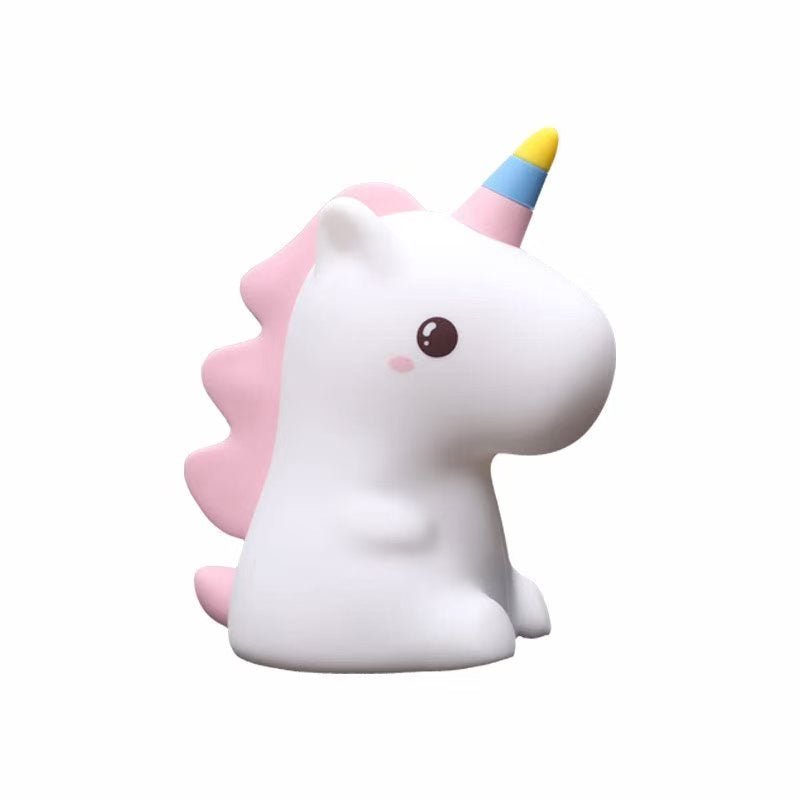 Touch LED Animal Night Light USB Rechargeable RGB Soft Silicone Lamp 3 Sizes ARCTL - with Unicorn Style | Sold by Uncle Wiener's Wholesale