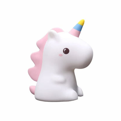 Touch LED Animal Night Light USB Rechargeable RGB Soft Silicone Lamp 3 Sizes ARCTL - with Unicorn Style | Sold by Uncle Wiener's Wholesale