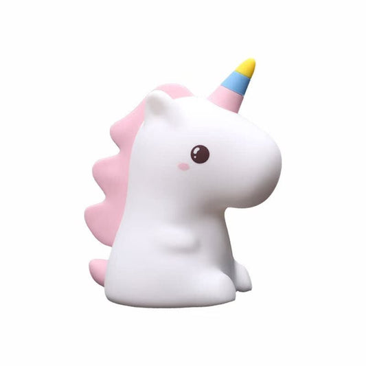 Touch LED Animal Night Light USB Rechargeable RGB Soft Silicone Lamp 3 Sizes ARCTL - with Unicorn Style | Sold by Uncle Wiener's Wholesale