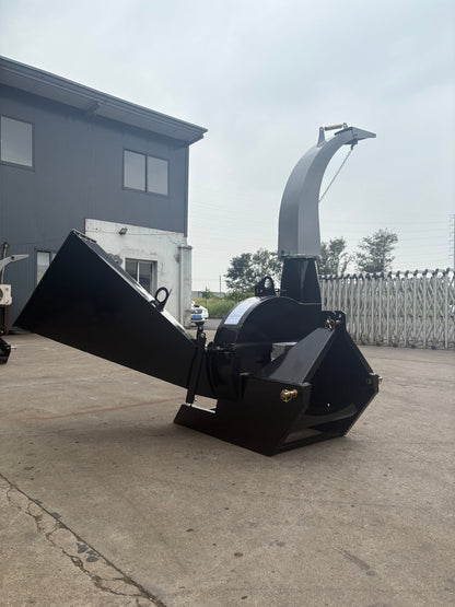 Tractor PTO Wood Chipper Heavy Duty Direct Drive with 360 Degree Chute Multiple Sizes BX Series - with 4 Inch | Sold by Uncle Wiener's Wholesale