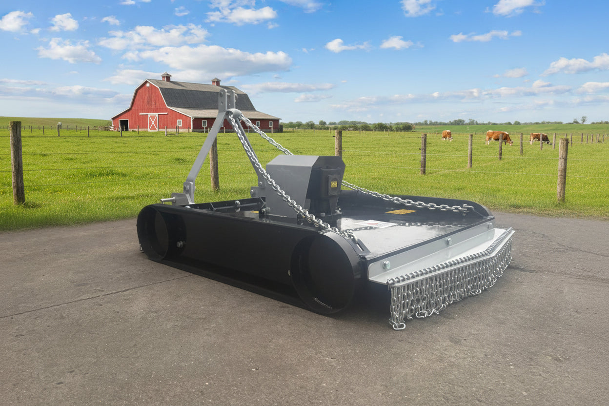 Tractor Topper Mower Rotary Slasher TM Series – 47″ & 71″ Heavy - Duty PTO Brush Hog - with 47" Cutting Width | Sold by Uncle Wiener's Wholesale