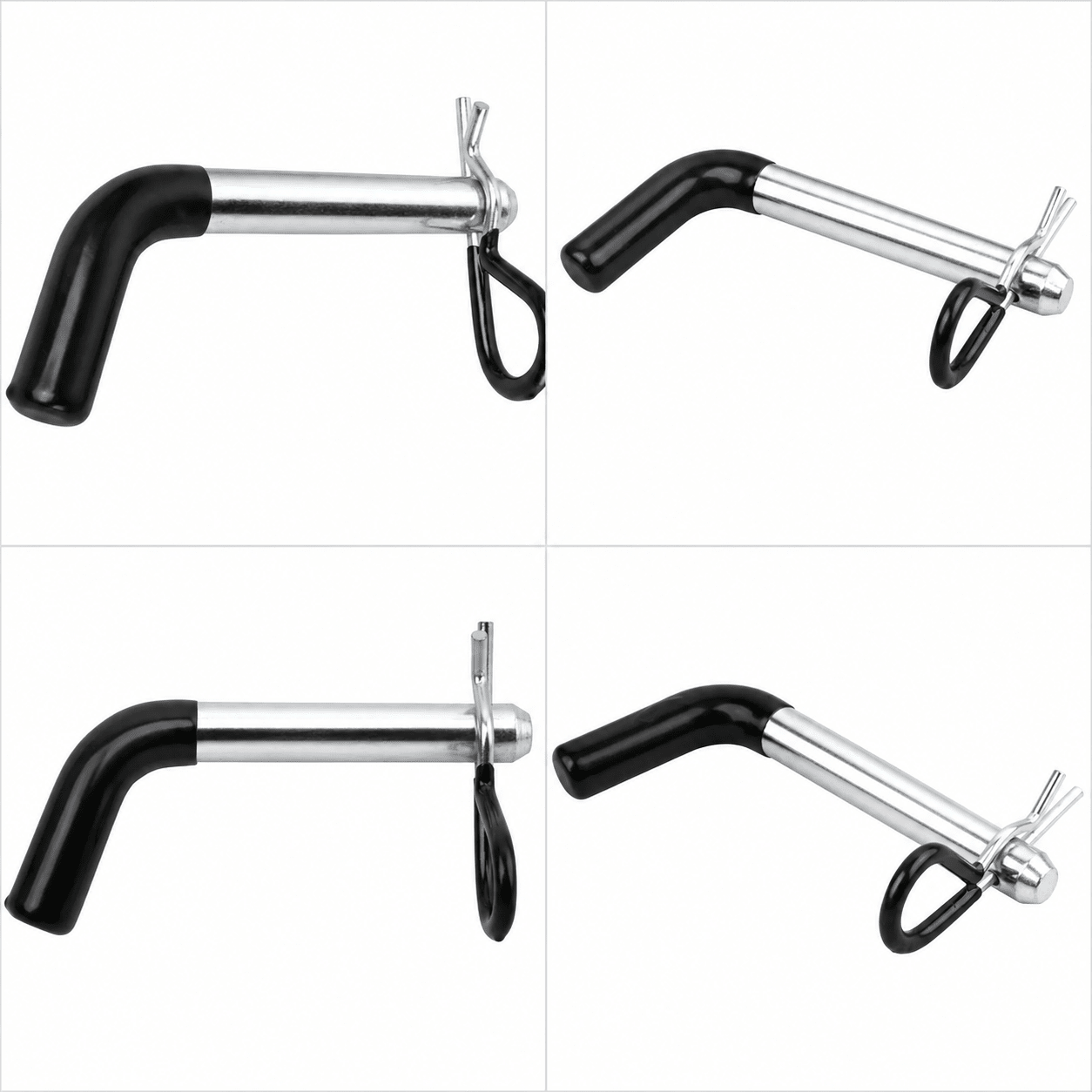 Trailer Hitch Pin Class 2 1/2″ & Class 3 5/8″ Heavy - Duty Tow Pin HP5002 - with Diameter: 1/2″ (12.7 mm) | Sold by Uncle Wiener's Wholesale