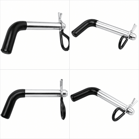 Trailer Hitch Pin Class 2 1/2″ & Class 3 5/8″ Heavy - Duty Tow Pin HP5002 - with Diameter: 1/2″ (12.7 mm) | Sold by Uncle Wiener's Wholesale