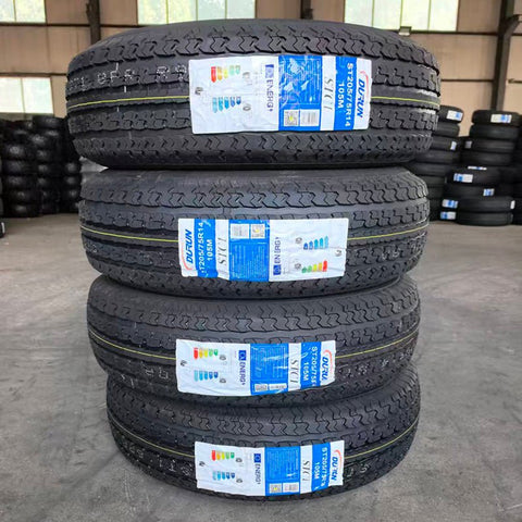 Trailer Tires – Heavy - Duty 10–16 Ply Radial, DOT Approved | ST235/80R16, ST225/75R15, ST205/75R15, ST205/75R14 - Radial Trailer Tires with Durun | Sold by Uncle Wiener's Wholesale