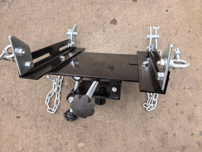 Transmission Jack Adaptor 1100 lbs – Adjustable Tilt & Rotation for 30mm Hydraulic Shaft TJA1100D - with | Sold by Uncle Wiener's Wholesale