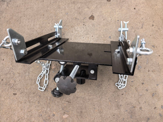 Transmission Jack Adaptor 1100 lbs – Adjustable Tilt & Rotation for 30mm Hydraulic Shaft TJA1100D - with | Sold by Uncle Wiener's Wholesale