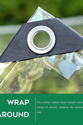 Close-up of rustproof aluminum grommet on 620 GSM PVC tarp