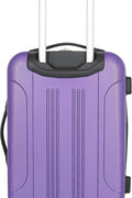 Travelers Club 20" Chicago Expandable Spinner Carry - On Luggage Purple/Pink [color may vary], used, has scratches - with | Sold by Uncle Wiener's Wholesale