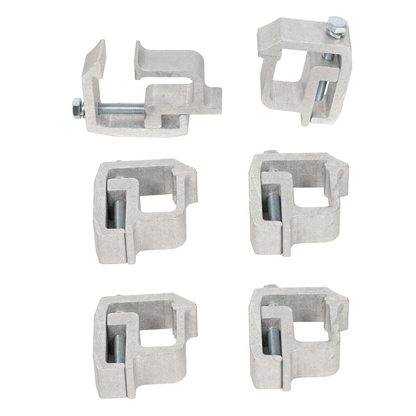 Truck Clamps Mounting Caps Camper Shell Compatible with Chevy Ford Dodge GMC Heavy Duty Aluminum 2 Pack LYOM0552 - with | Sold by Uncle Wiener's Wholesale