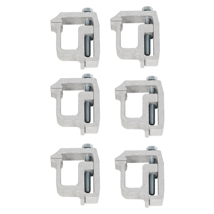 Truck Clamps Mounting Caps Camper Shell Compatible with Chevy Ford Dodge GMC Heavy Duty Aluminum 2 Pack LYOM0552 - with | Sold by Uncle Wiener's Wholesale