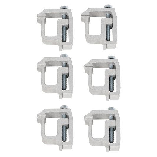 Truck Clamps Mounting Caps Camper Shell Compatible with Chevy Ford Dodge GMC Heavy Duty Aluminum 2 Pack LYOM0552 - with | Sold by Uncle Wiener's Wholesale