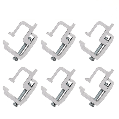 Truck Clamps Mounting Caps Camper Shell Compatible with Chevy Ford Dodge GMC Heavy Duty Aluminum 2 Pack LYOM0552 - with | Sold by Uncle Wiener's Wholesale