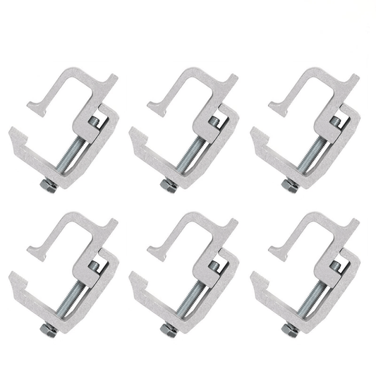 Truck Clamps Mounting Caps Camper Shell Compatible with Chevy Ford Dodge GMC Heavy Duty Aluminum 2 Pack LYOM0552 - with | Sold by Uncle Wiener's Wholesale