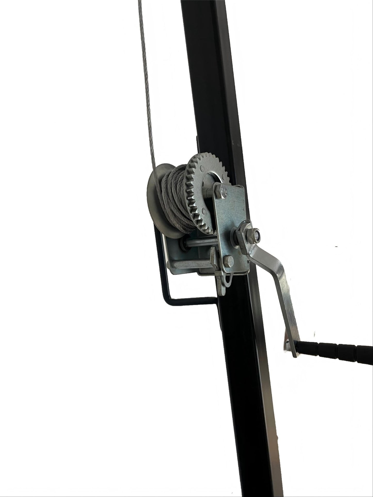 Truck Hitch Game Hoist Winch System 400 lb Capacity Adjustable 218–273 cm Rotating Arm HGW28400 - with | Sold by Uncle Wiener's Wholesale