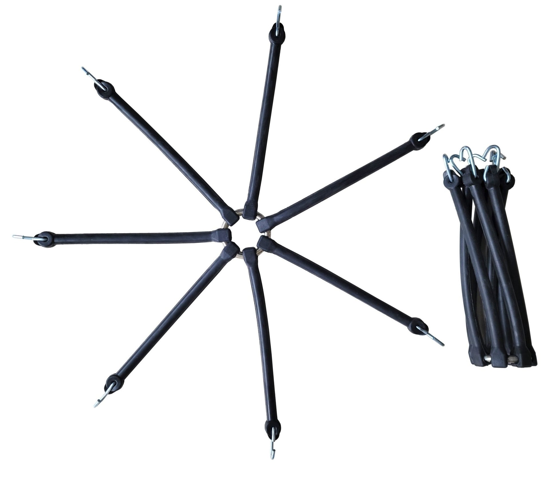 Truck, SUV & Skid Steer Tire Chain Bungee Tighteners – 7 - Arm Rubber Adjusters TS1173 - with | Sold by Uncle Wiener's Wholesale