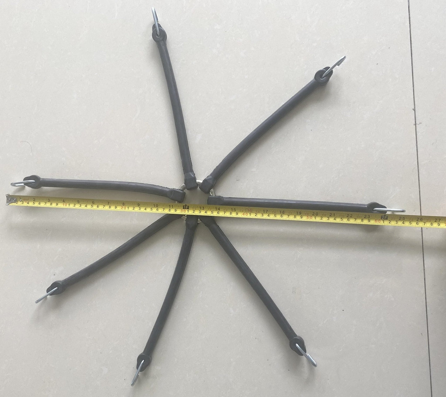 Truck, SUV & Skid Steer Tire Chain Bungee Tighteners – 7 - Arm Rubber Adjusters TS1173 - with | Sold by Uncle Wiener's Wholesale