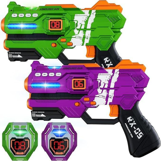 Trumpet Third Generation Laser Tag Set Two Guns And Two Tactical Vests CPS297093 - with | Sold by Uncle Wiener's Wholesale